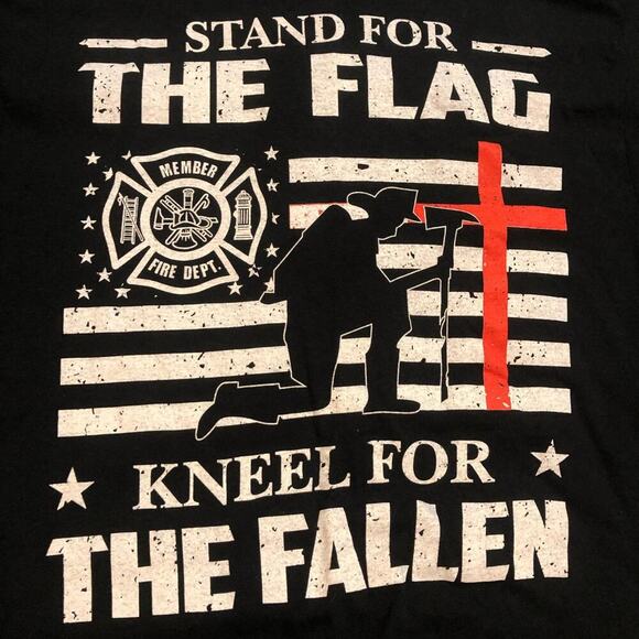 ‘Stand For The Flag, Kneel For The Fallen’ Whataburger Tee - Picture 2 of 5